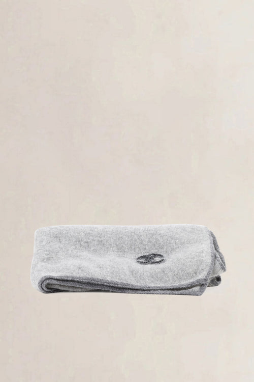 Chanel Grey Cashmere Scarf