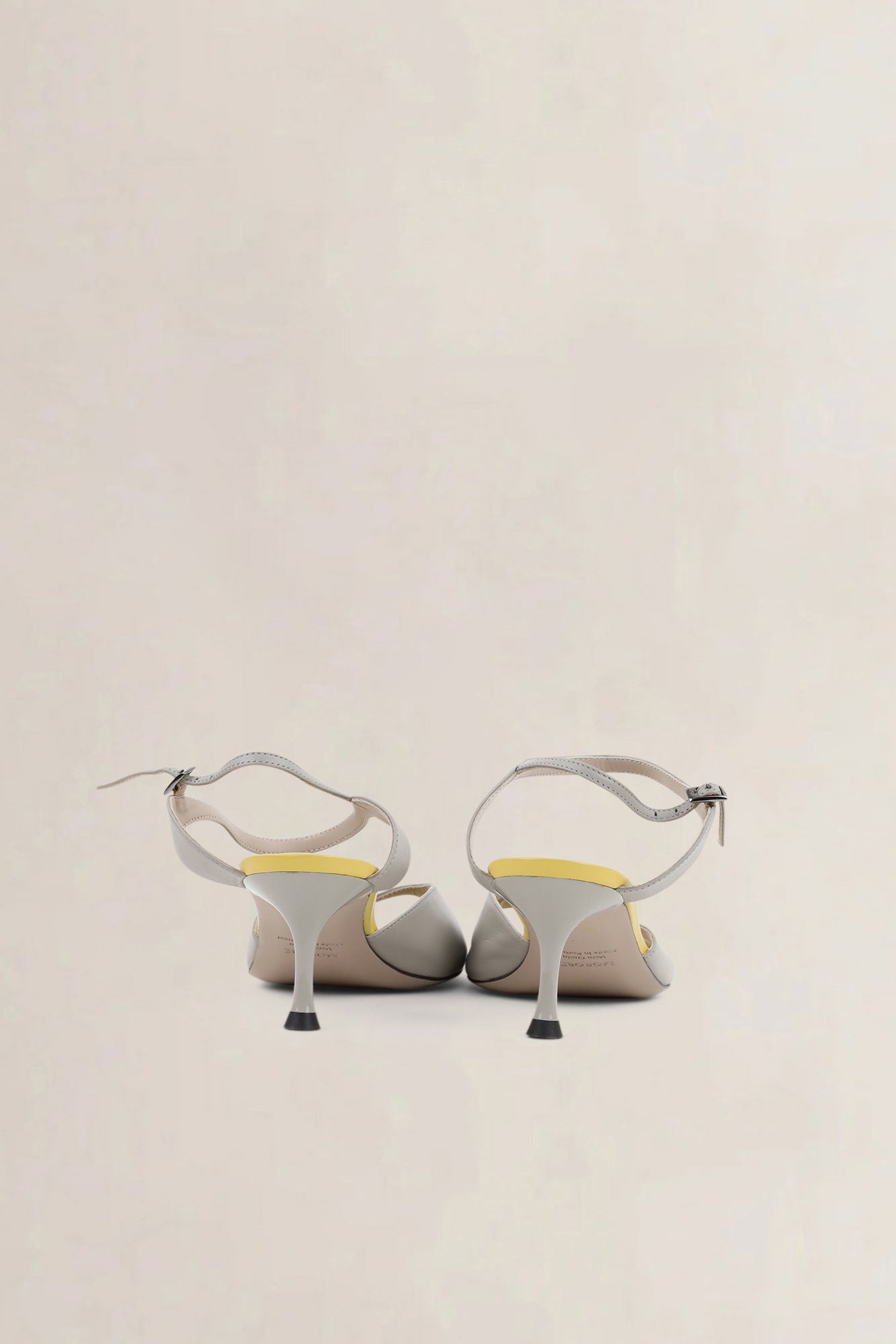 Morobé Grey/Yellow Sandals