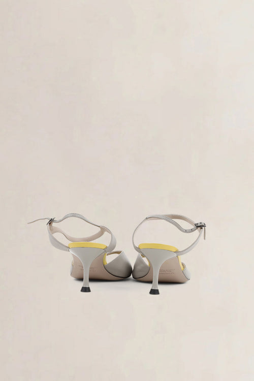 Morobé Grey/Yellow Sandals