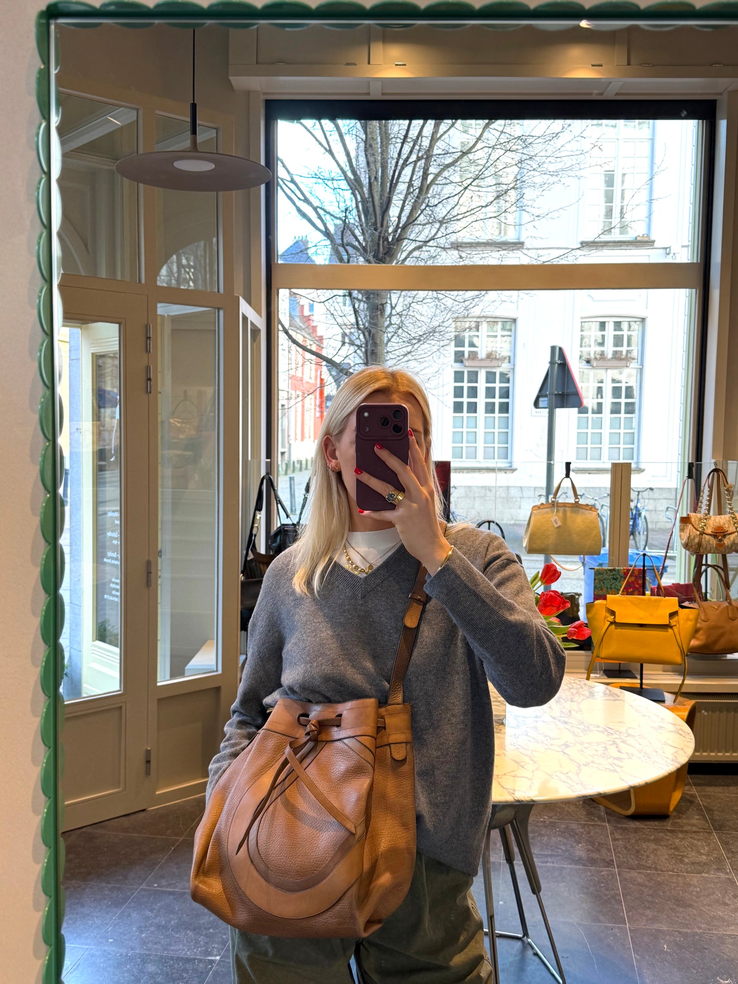 Delvaux Brown Desert — preloved