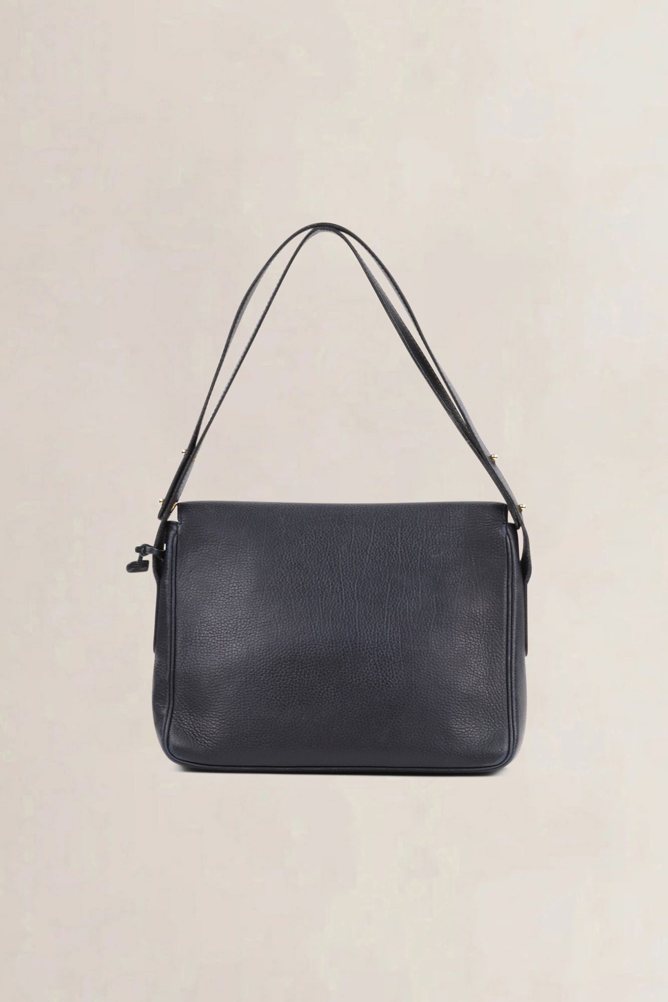 Delvaux Navy Blue Poirier Crossbody Bag