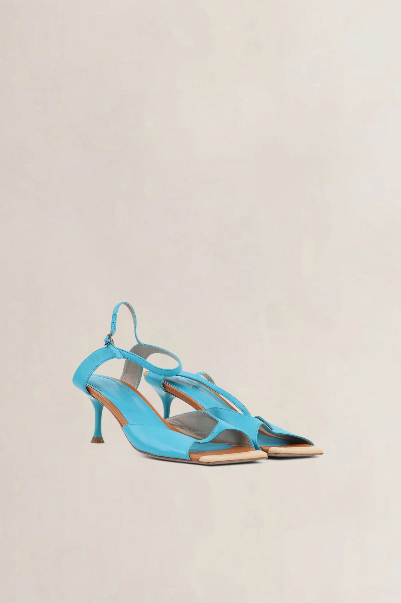 Morobé Turquoise/Brown Sandals