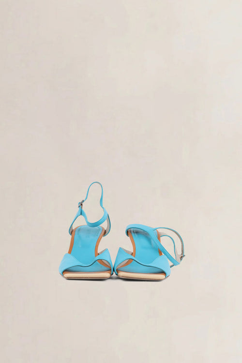 Morobé Turquoise/Brown Sandals