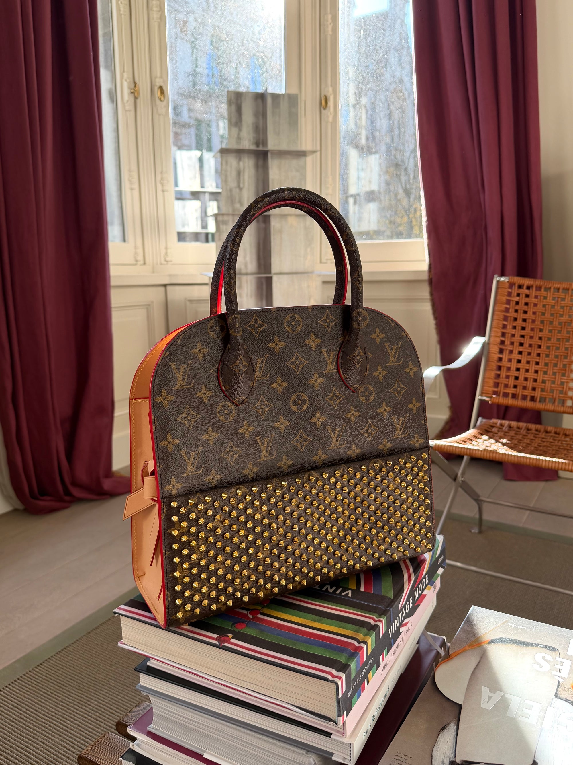 Louis Vuitton x Christian Louboutin "The Iconoclast" Top Handle Bag