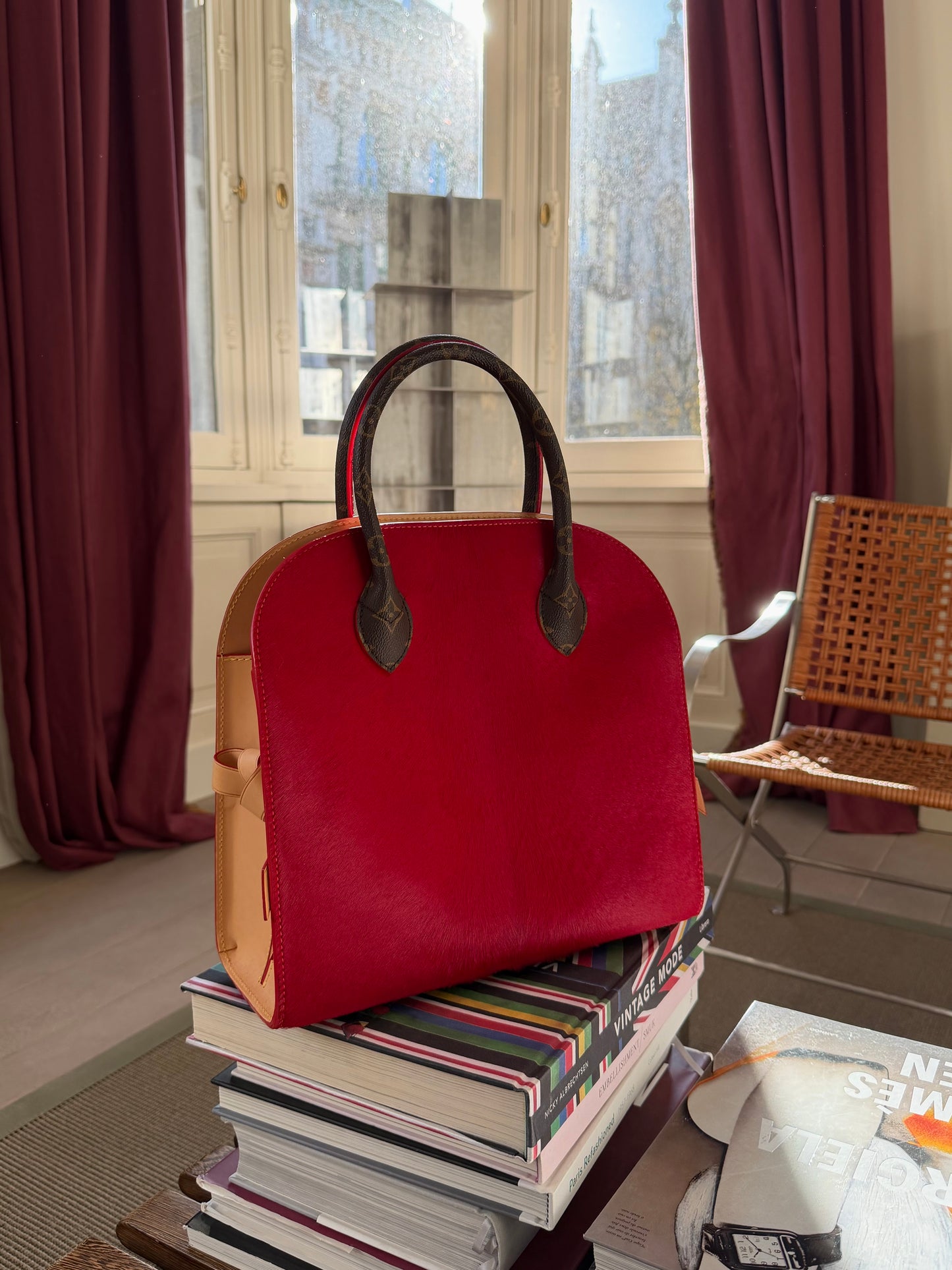 Louis Vuitton x Christian Louboutin "The Iconoclast" Top Handle Bag