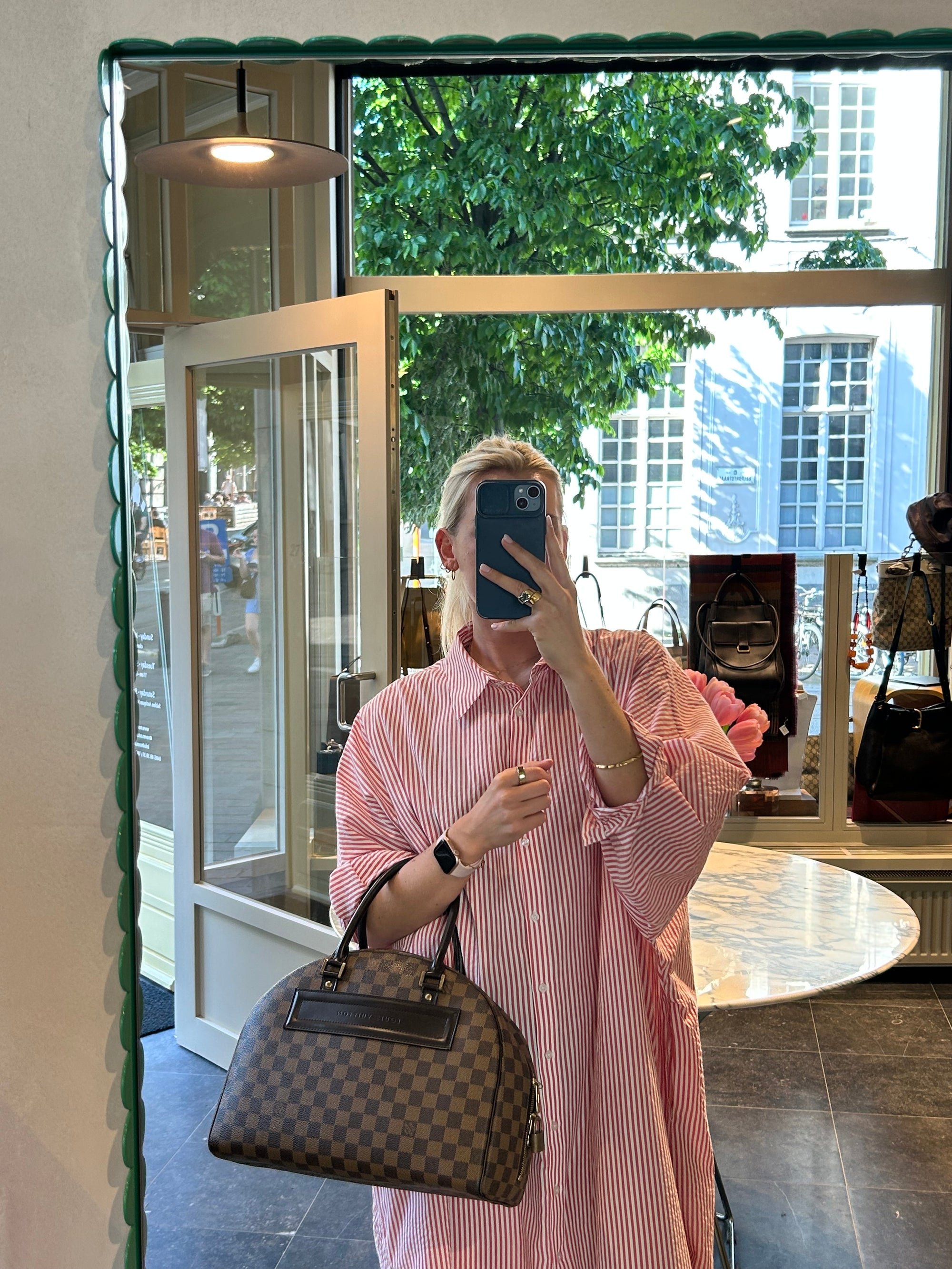 Louis Vuitton Nolita Monogram Top Handle Bag