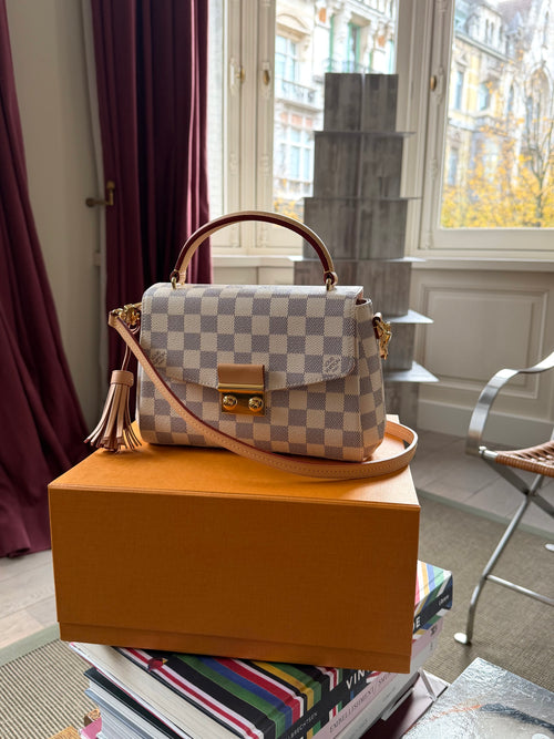 Louis Vuitton Croisette Damier Azur Crossbody Bag