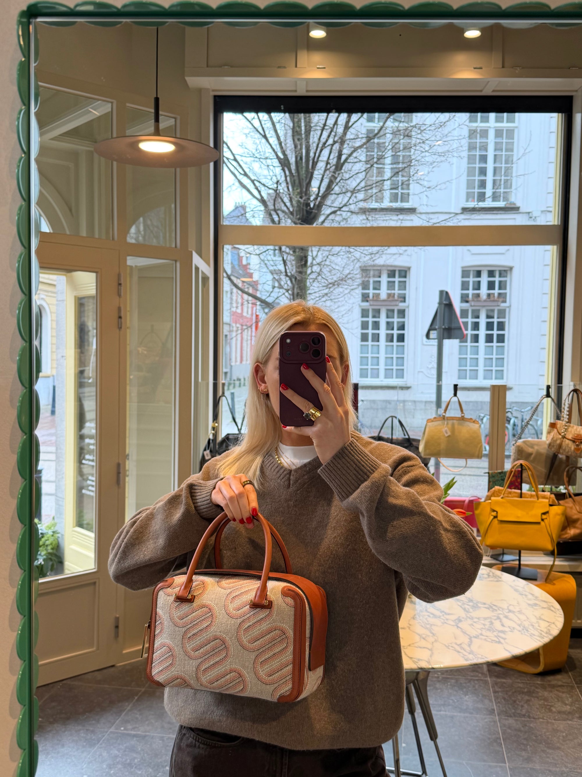 Delvaux Coolbox MM Infinity Crossbody Bag