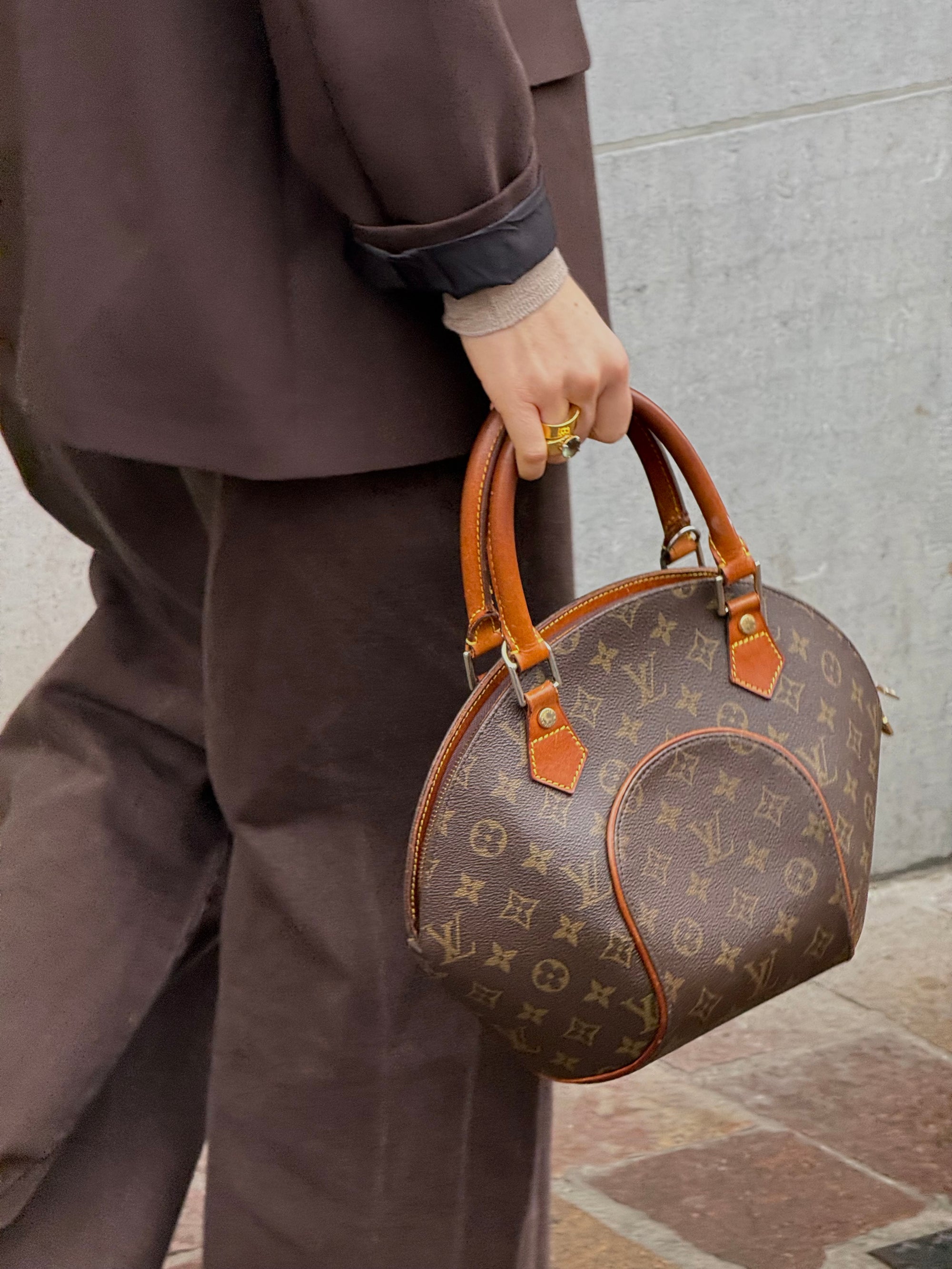 Louis Vuitton Monogram Ellipse PM Top Handle Bag