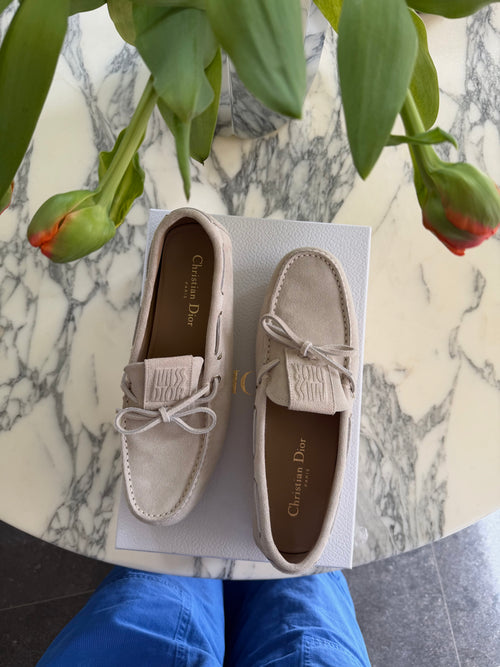 Christian Dior Miss Dior Suède Loafers