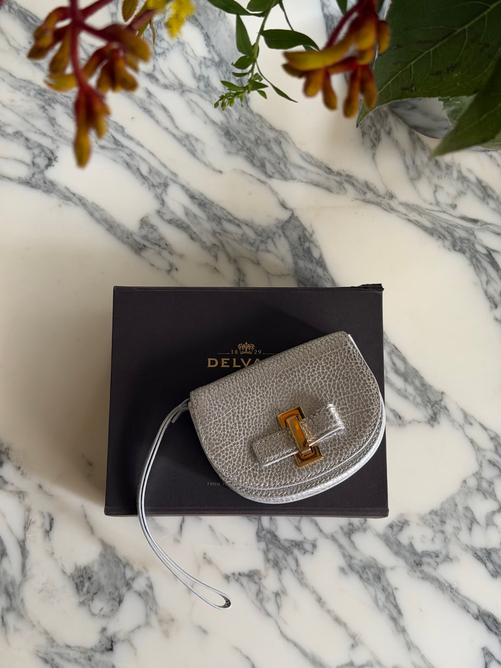 Delvaux Silver Le Mutin Bag Charm