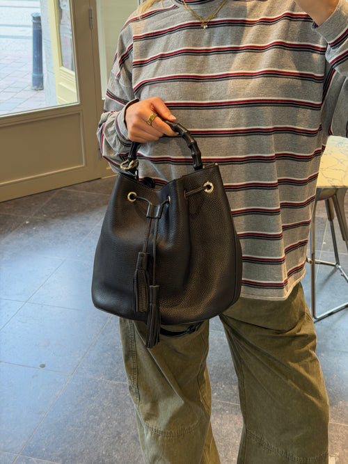 Gucci Blue Miss Bamboo Shoulder Bag
