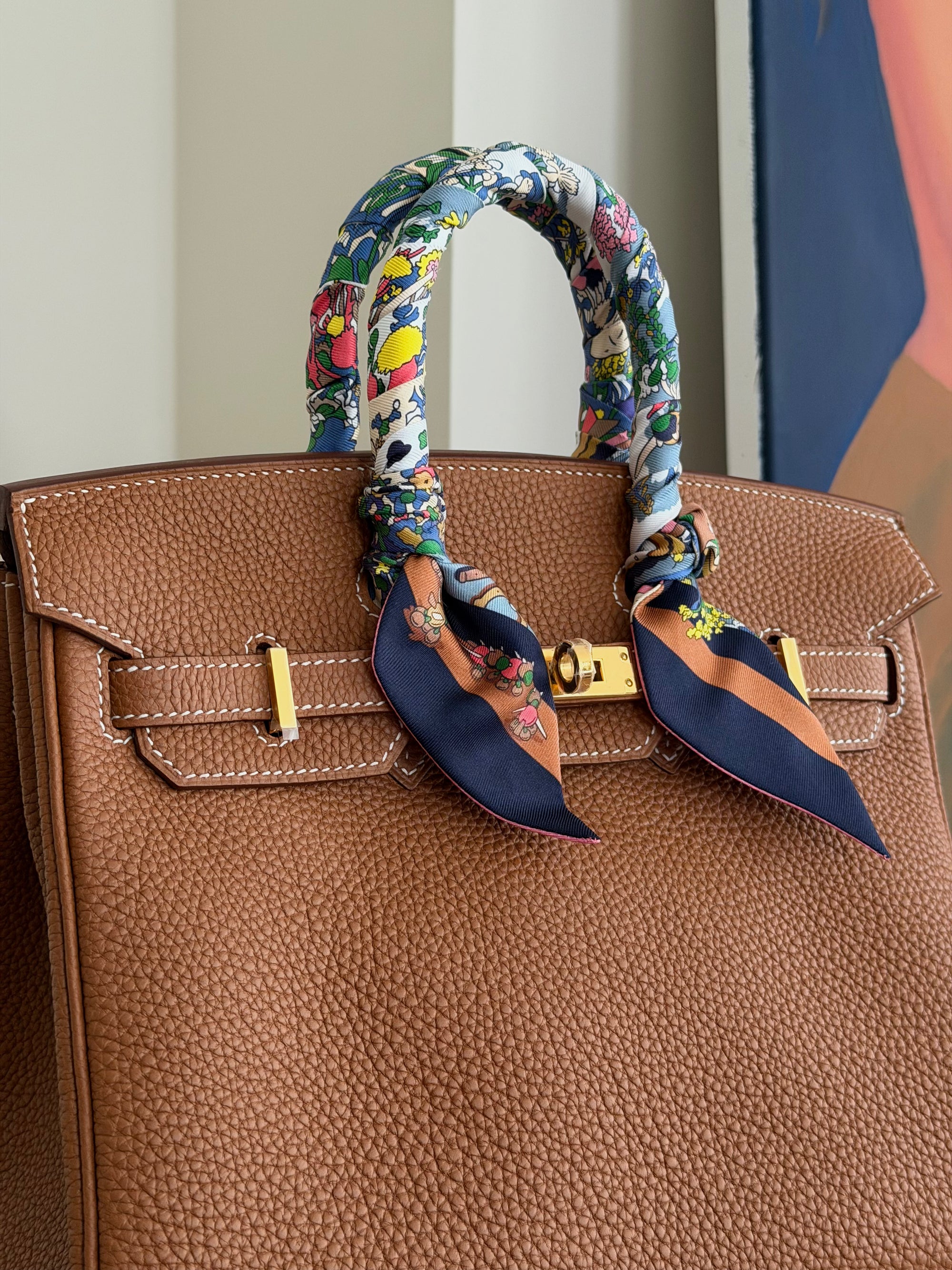 Hermès Birkin 25 Gold Togo GHW