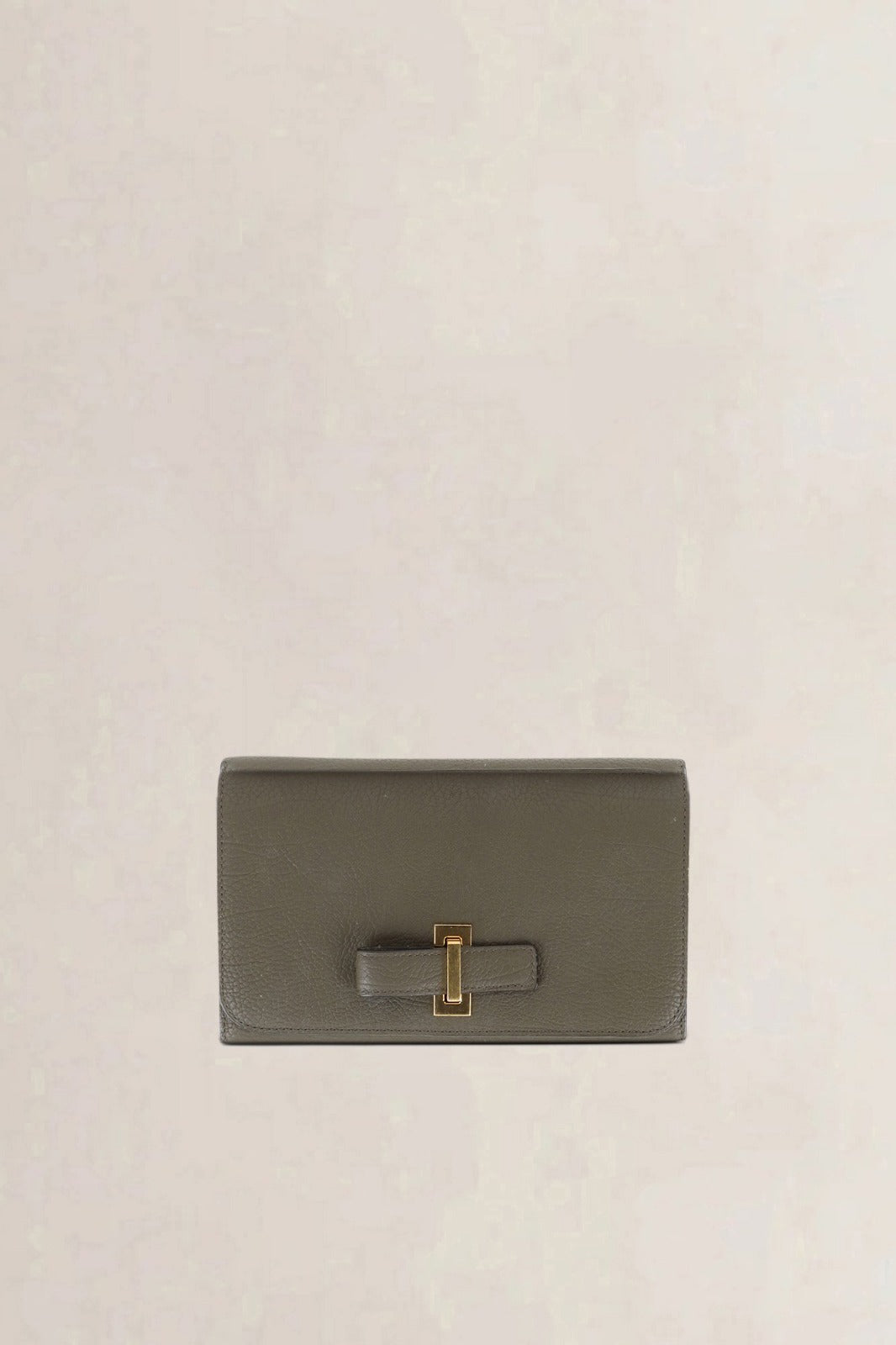 Delvaux Khaki Simplissime Wallet