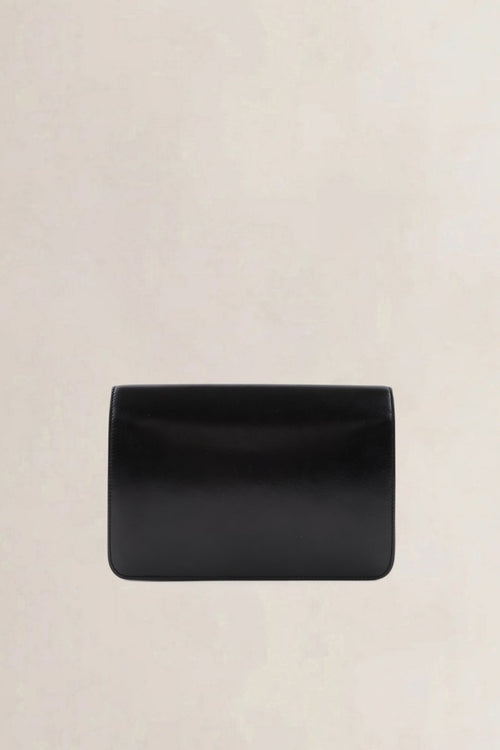 Delvaux Black Box Calf Leather Clutch